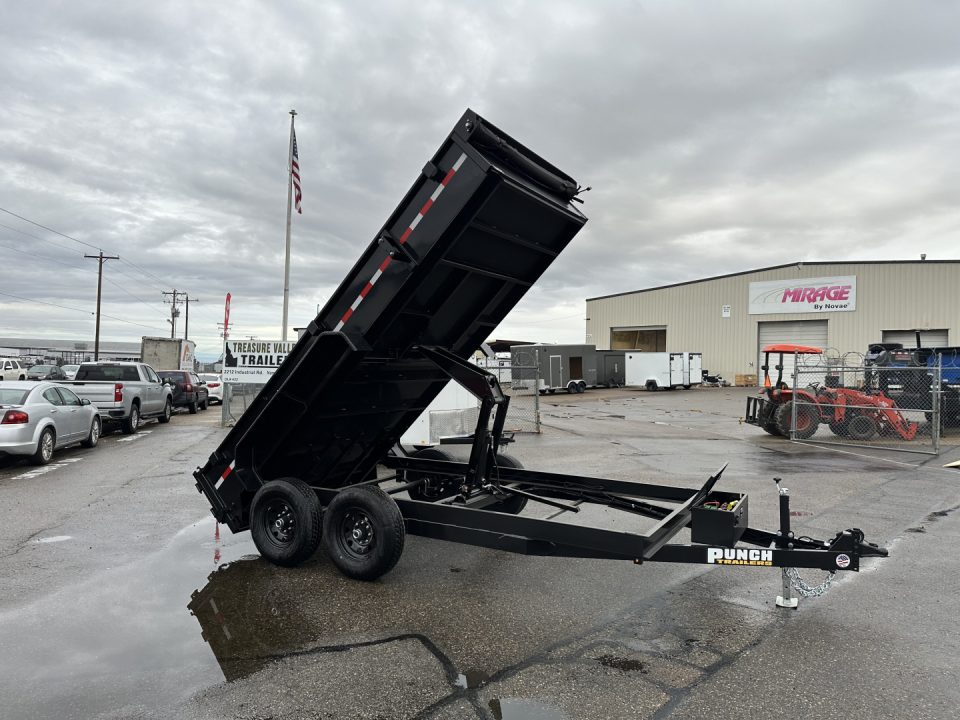 New 2026 Punch 83X14 Scissor Dump 14K Dump Trailer
