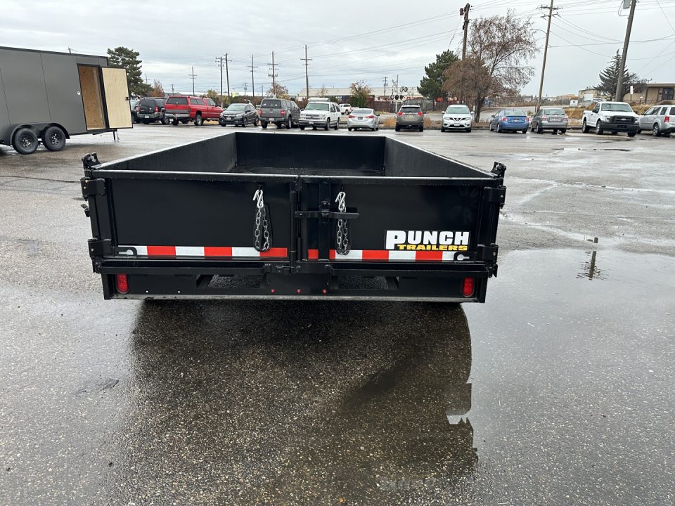 New 2026 Punch 83X14 Scissor Dump 14K Dump Trailer