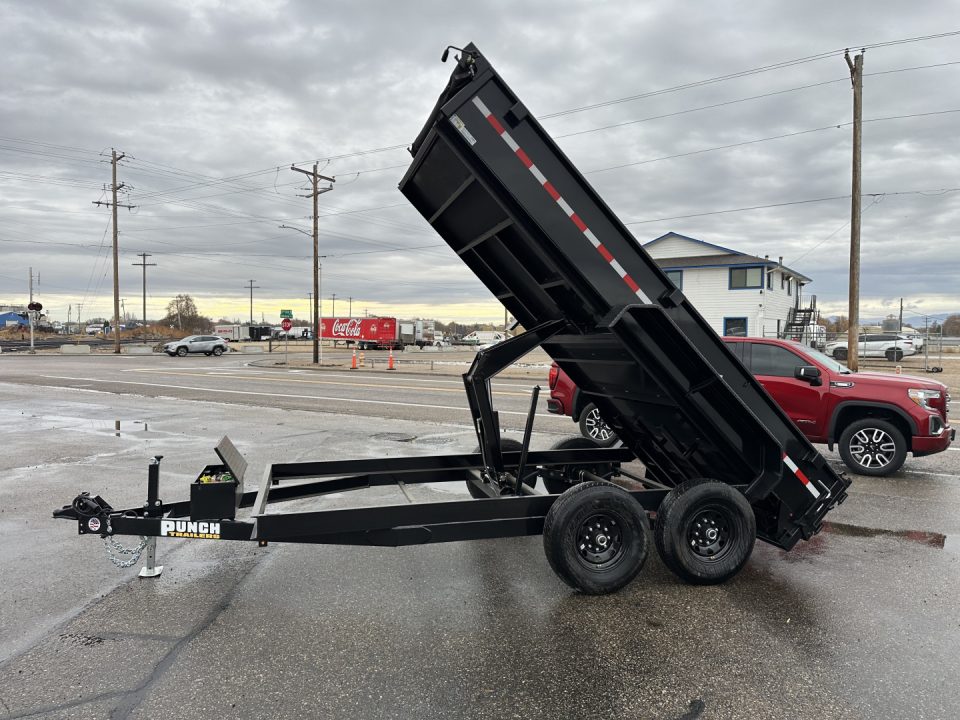 New 2026 Punch 83X14 Scissor Dump 14K Dump Trailer