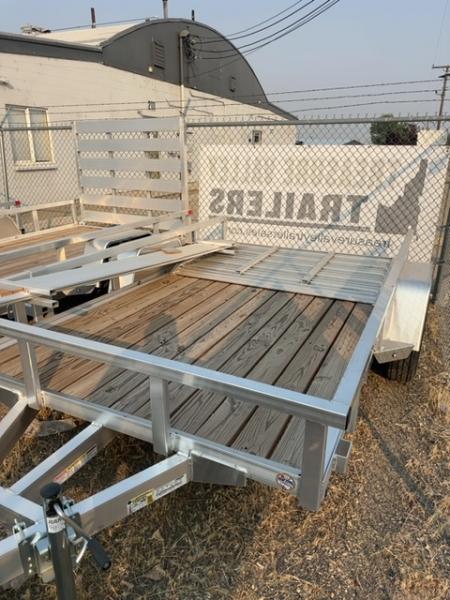 New 2025 Sure-Trac ST7210TA-A-030 Utility Trailer