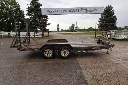 Used 2010 Load Trail 16' Equipment Trailer