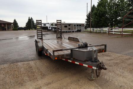 Used 2010 Load Trail 16' Equipment Trailer