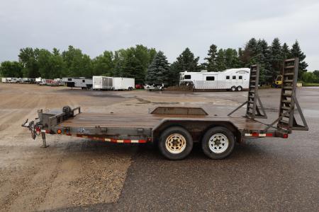 Used 2010 Load Trail 16' Equipment Trailer