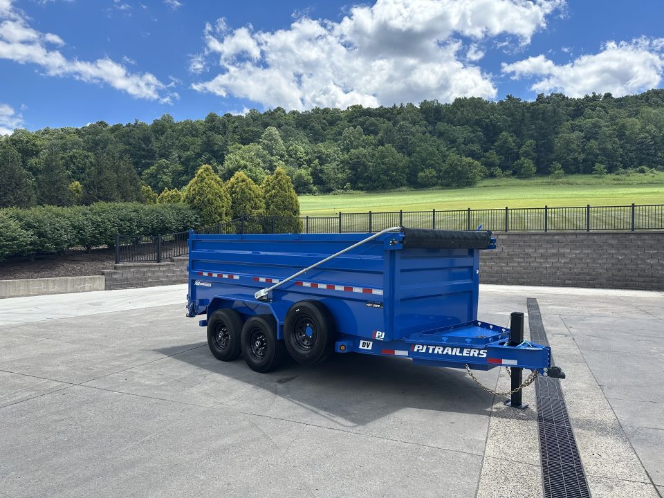 New PJ Trailer 14' Low-Pro Dump - 48" Sides (DV)