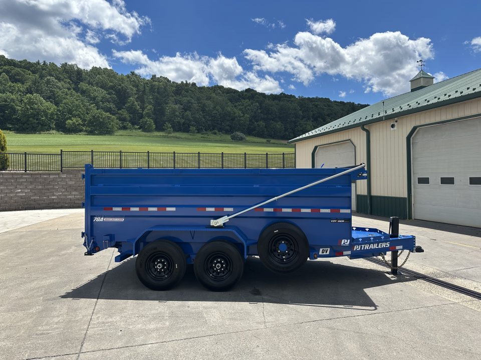 New PJ Trailer 14' Low-Pro Dump - 48" Sides (DV)