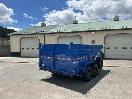 New PJ Trailer 14' Low-Pro Dump - 48" Sides (DV)