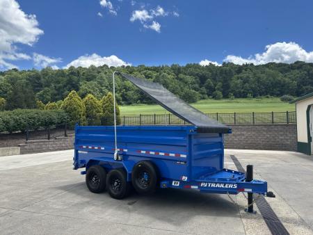 New PJ Trailer 14' Low-Pro Dump - 48" Sides (DV)