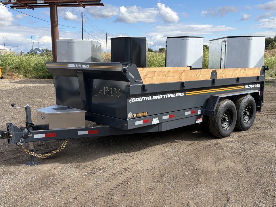 New 2026 Southland 7x14 14k Dump Trailer