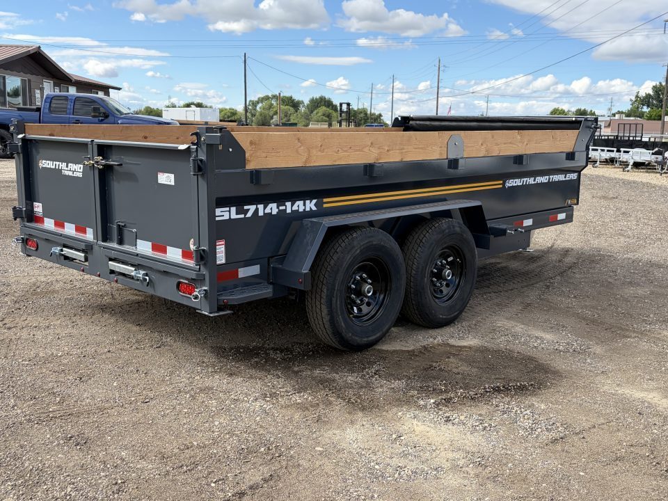 New 2026 Southland 7x14 14k Dump Trailer
