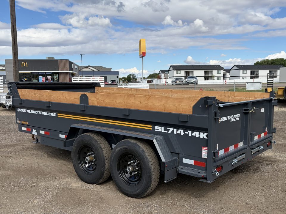 New 2026 Southland 7x14 14k Dump Trailer