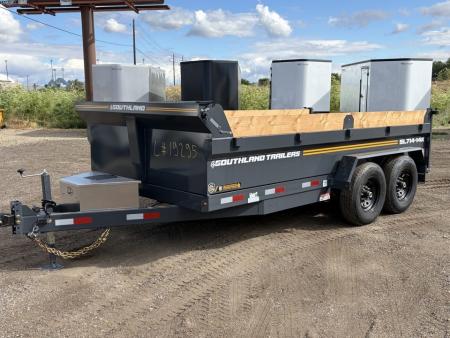 New 2026 Southland 7x14 14k Dump Trailer