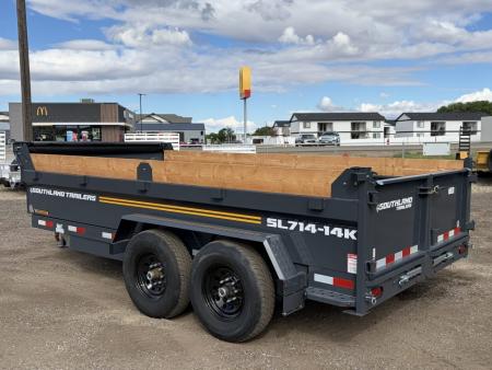 New 2026 Southland 7x14 14k Dump Trailer