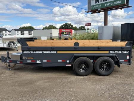 New 2026 Southland 7x14 14k Dump Trailer
