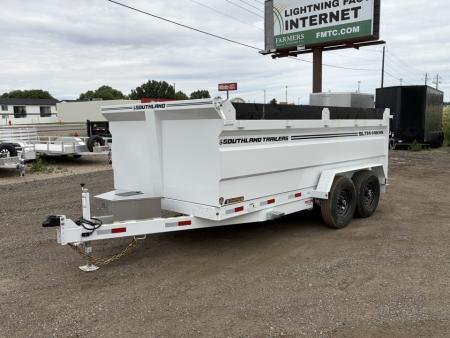 New 2026 Southland 7x14 14k High Side Dump Trailer