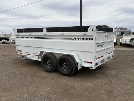 New 2026 Southland 7x14 14k High Side Dump Trailer