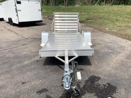 New Aluma 54x10 Open Aluminum Utility Trailer - Full Tailgate