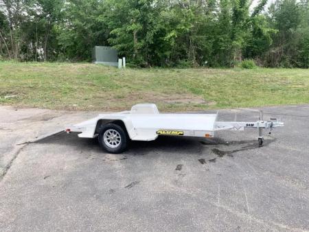 New Aluma 54x10 Open Aluminum Utility Trailer - Full Tailgate