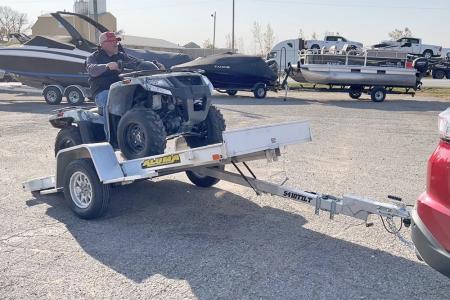 New Aluma 54x10 Tilt Trailer!