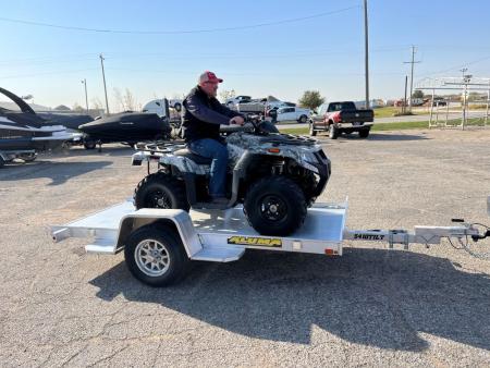 New Aluma 54x10 Tilt Trailer!