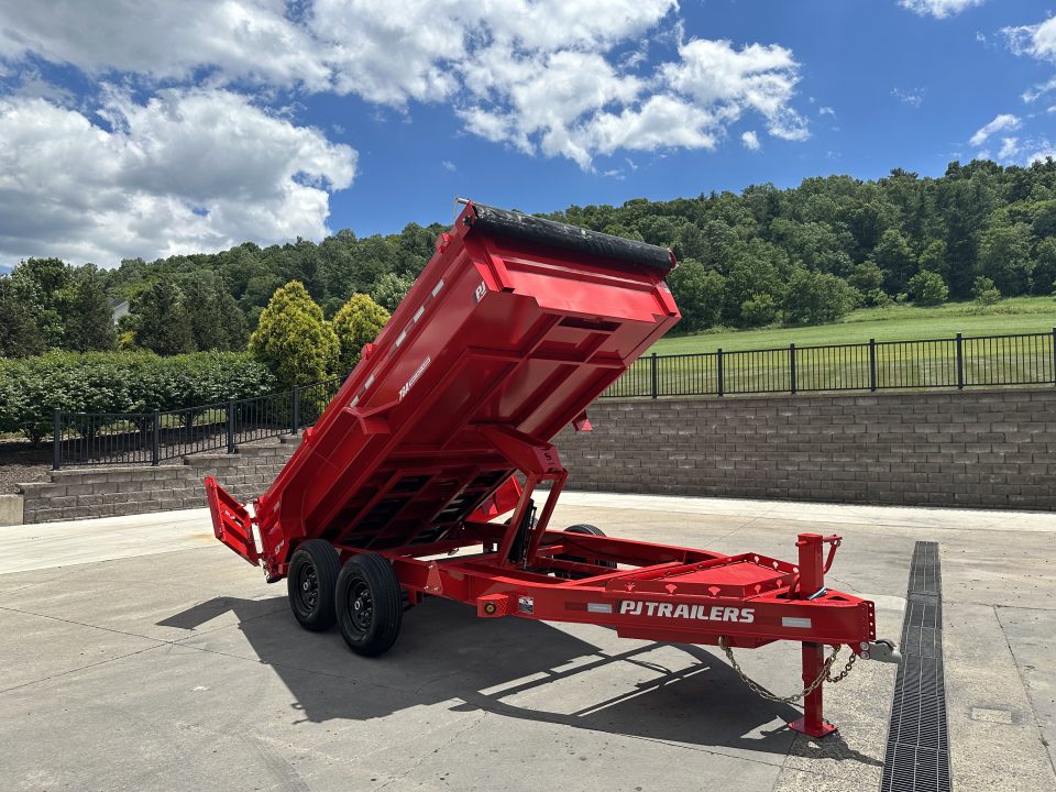 New PJ Trailers 14' Low-Pro Dump - 24" Sides (DL)