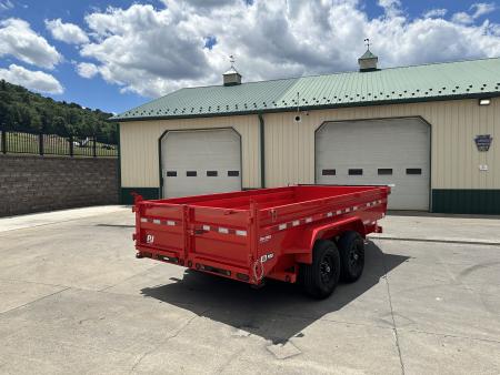 New PJ Trailers 14' Low-Pro Dump - 24" Sides (DL)