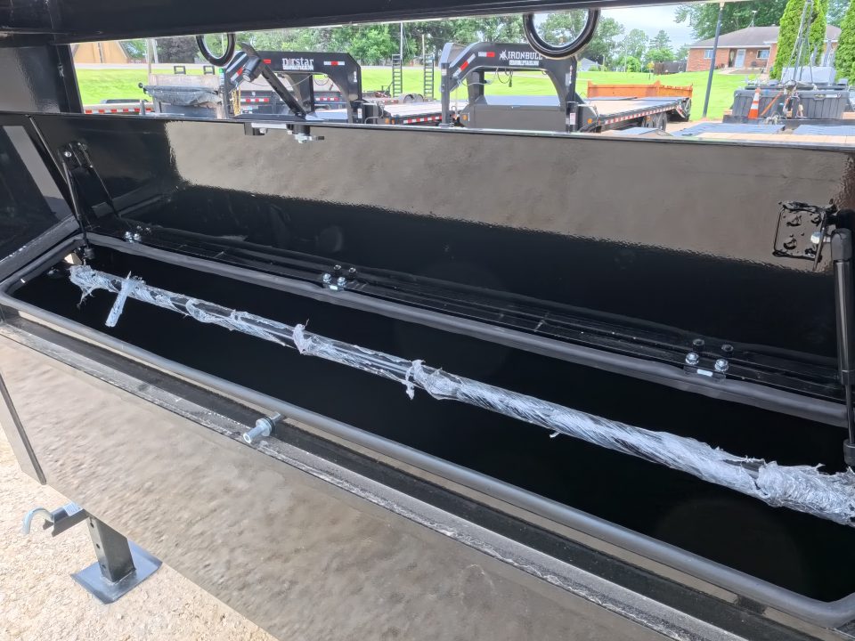 New 2027 Iron Bull 102" x 30' (26 +4) Equipment Trailer with 2)10K Spring Axles, Electric Brakes, 4' Self Cleaning Dove Tail and 4' Rampage Ramps