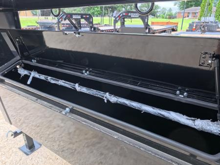 New 2027 Iron Bull 102" x 30' (26 +4) Equipment Trailer with 2)10K Spring Axles, Electric Brakes, 4' Self Cleaning Dove Tail and 4' Rampage Ramps