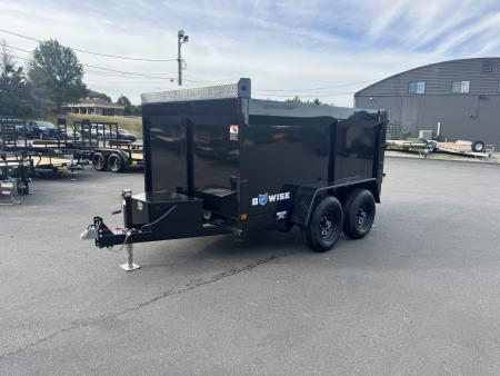 New 2027 BWISE DT610LP-LE-10 6X10TA Dump Trailer *44'' SIDES *TARP KIT