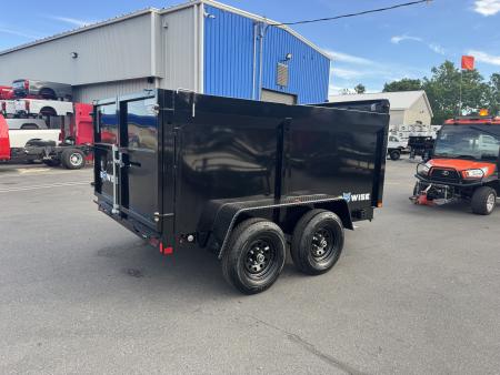 New 2027 BWISE DT610LP-LE-10 6X10TA Dump Trailer *44'' SIDES *TARP KIT