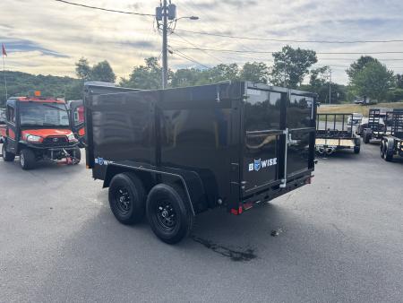 New 2027 BWISE DT610LP-LE-10 6X10TA Dump Trailer *44'' SIDES *TARP KIT