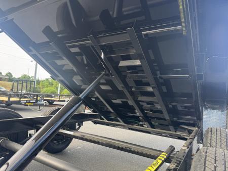 New 2027 BWISE DT610LP-LE-10 6X10TA Dump Trailer *44'' SIDES *TARP KIT