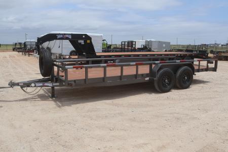 New 2026 Texas Bragg Trailers 83X20 BP Utility Trailer