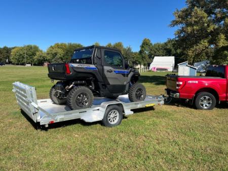 New 2027 Aluma 78x14 S-BT ATV Trailer