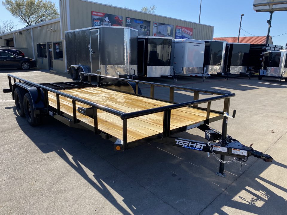 New 2026 Top Hat Trailers MP-18X83-7E-R Utility Trailer
