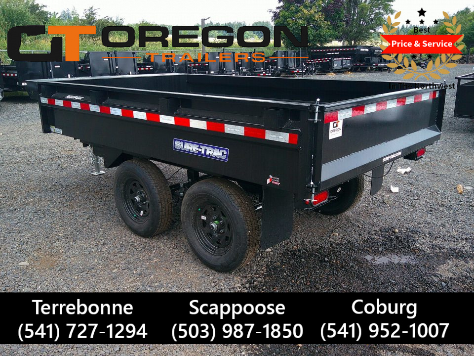 New 2026 Sure-Trac 6x10 Deck Over Dump Trailer 7K