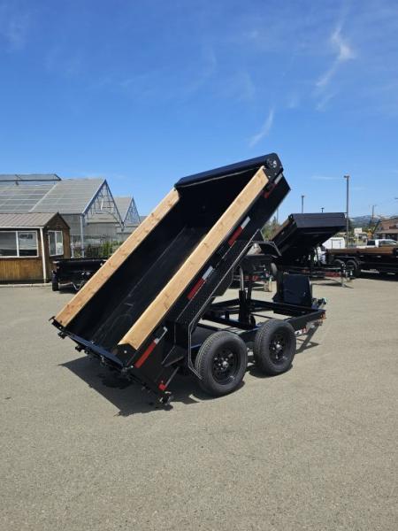 New DUMP 2027 Double A ELP76-10 6X10 TANDEM 7000 GVWR Dump Trailer