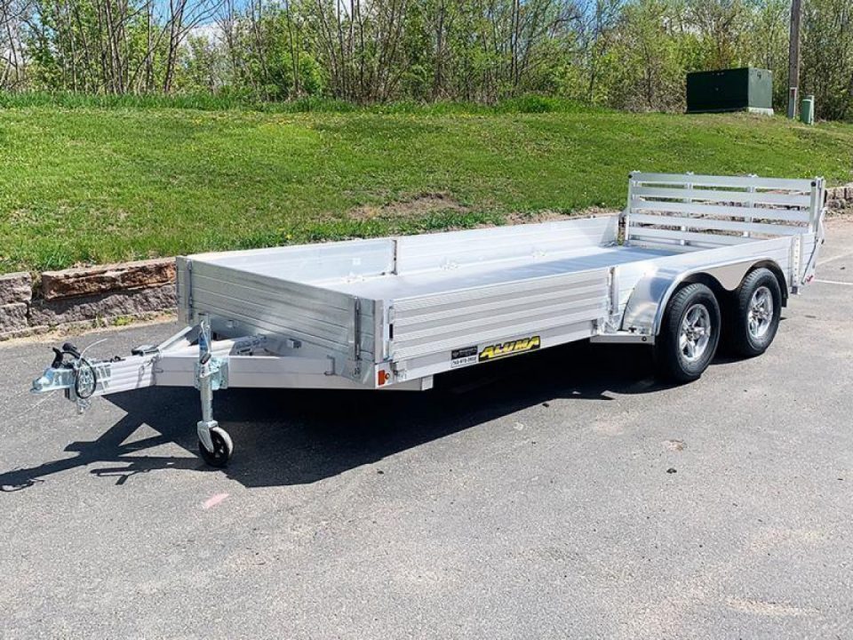 New 2027 Aluma 81x16 TA-EL-R-BT-SR ATV Trailer