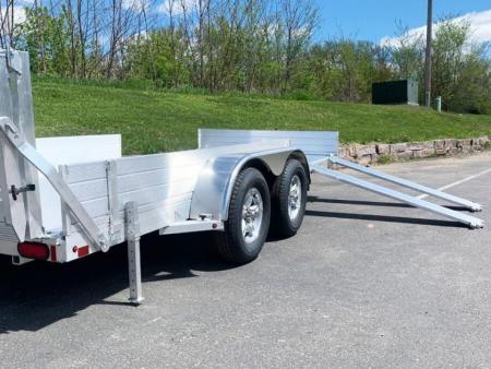 New 2027 Aluma 81x16 TA-EL-R-BT-SR ATV Trailer
