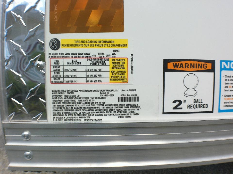 New 2026 Haulmark Transport Premium 5x8 Cargo / Enclosed Trailer