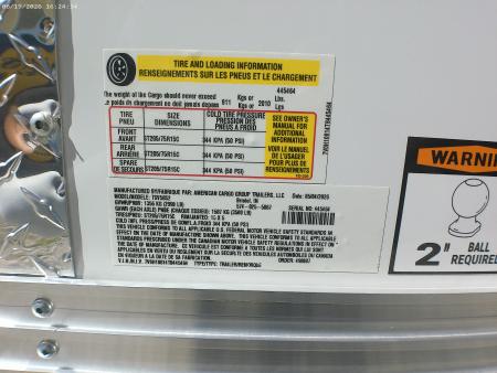 New 2026 Haulmark Transport Premium 5x8 Cargo / Enclosed Trailer
