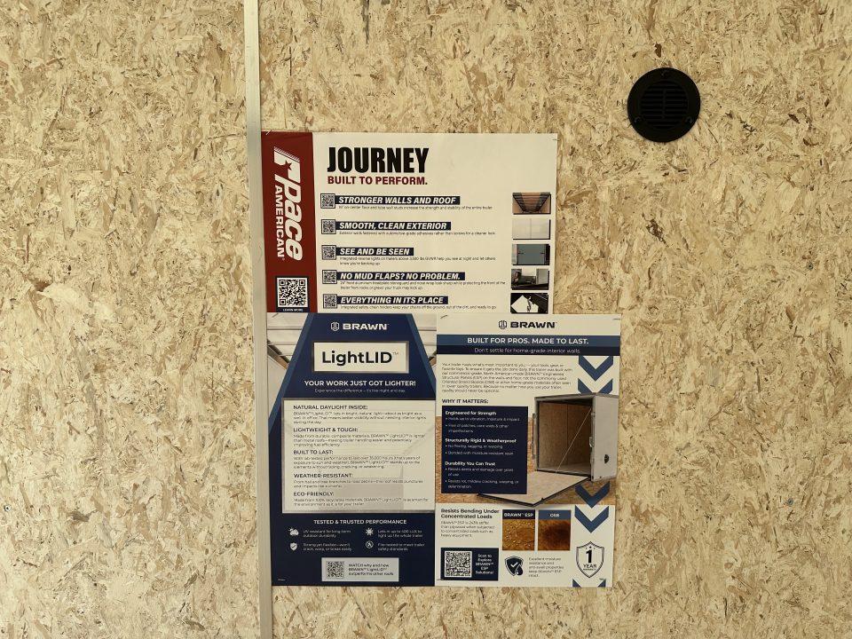 New Pace American 7'x14' Rear Ramp Door (Journey SE)