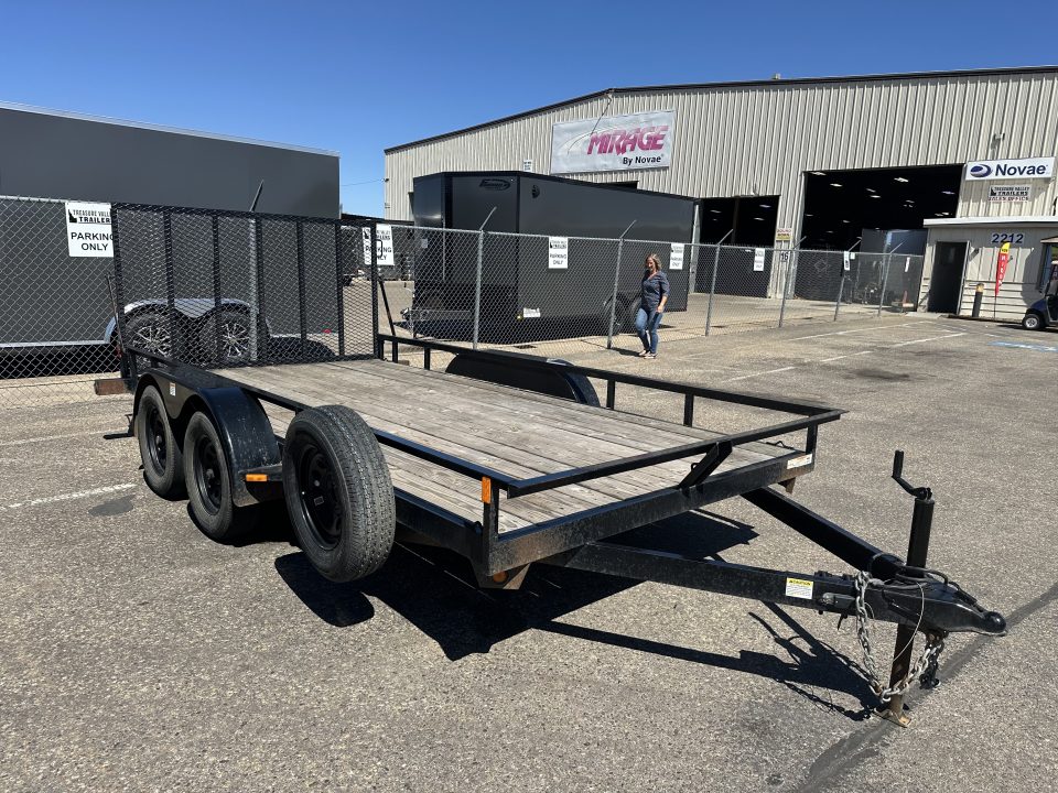 Used 2021 Quality Trailers 7 x 14 6K Used Utility Trailer