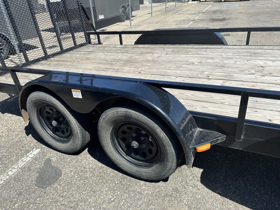 Used 2021 Quality Trailers 7 x 14 6K Used Utility Trailer