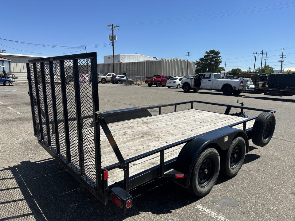 Used 2021 Quality Trailers 7 x 14 6K Used Utility Trailer