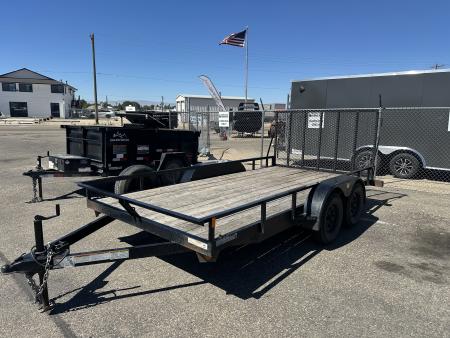Used 2021 Quality Trailers 7 x 14 6K Used Utility Trailer