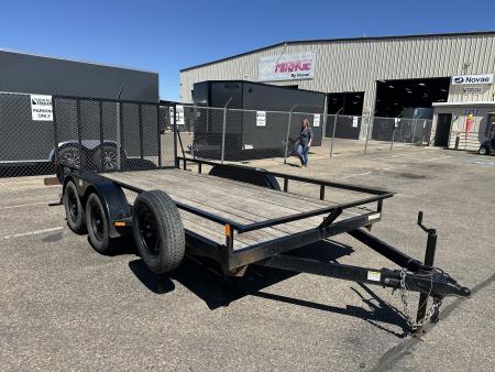 Used 2021 Quality Trailers 7 x 14 6K Used Utility Trailer