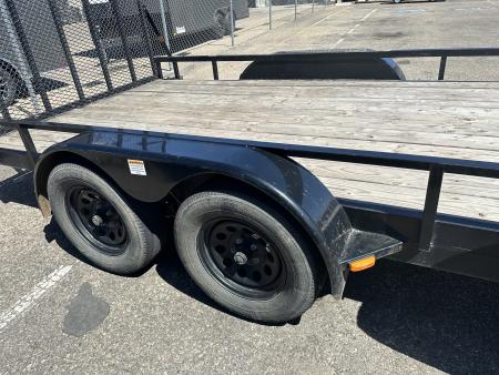 Used 2021 Quality Trailers 7 x 14 6K Used Utility Trailer
