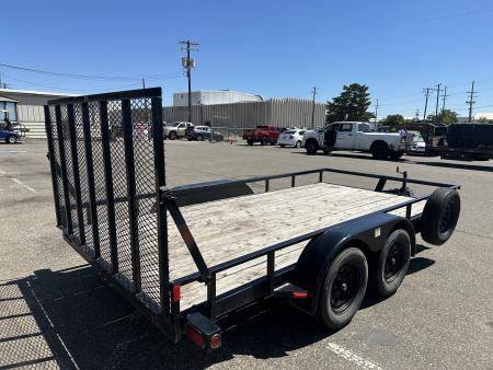 Used 2021 Quality Trailers 7 x 14 6K Used Utility Trailer
