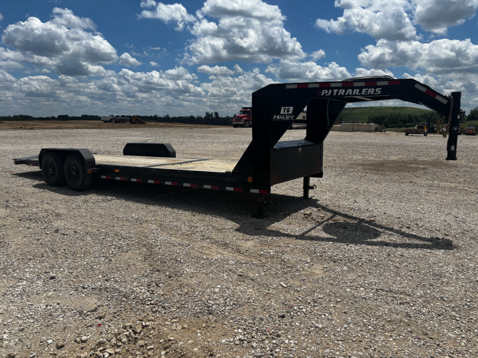 Used 2024 PJ Trailers T6 24x6 GN Tilt Trailer