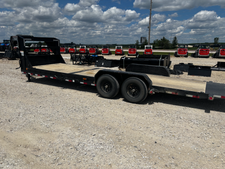 Used 2024 PJ Trailers T6 24x6 GN Tilt Trailer